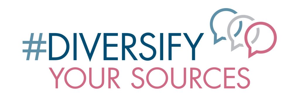 #DiversifyYourSources pledge